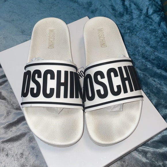 Moschino Platform Slides - Picture 2 of 9